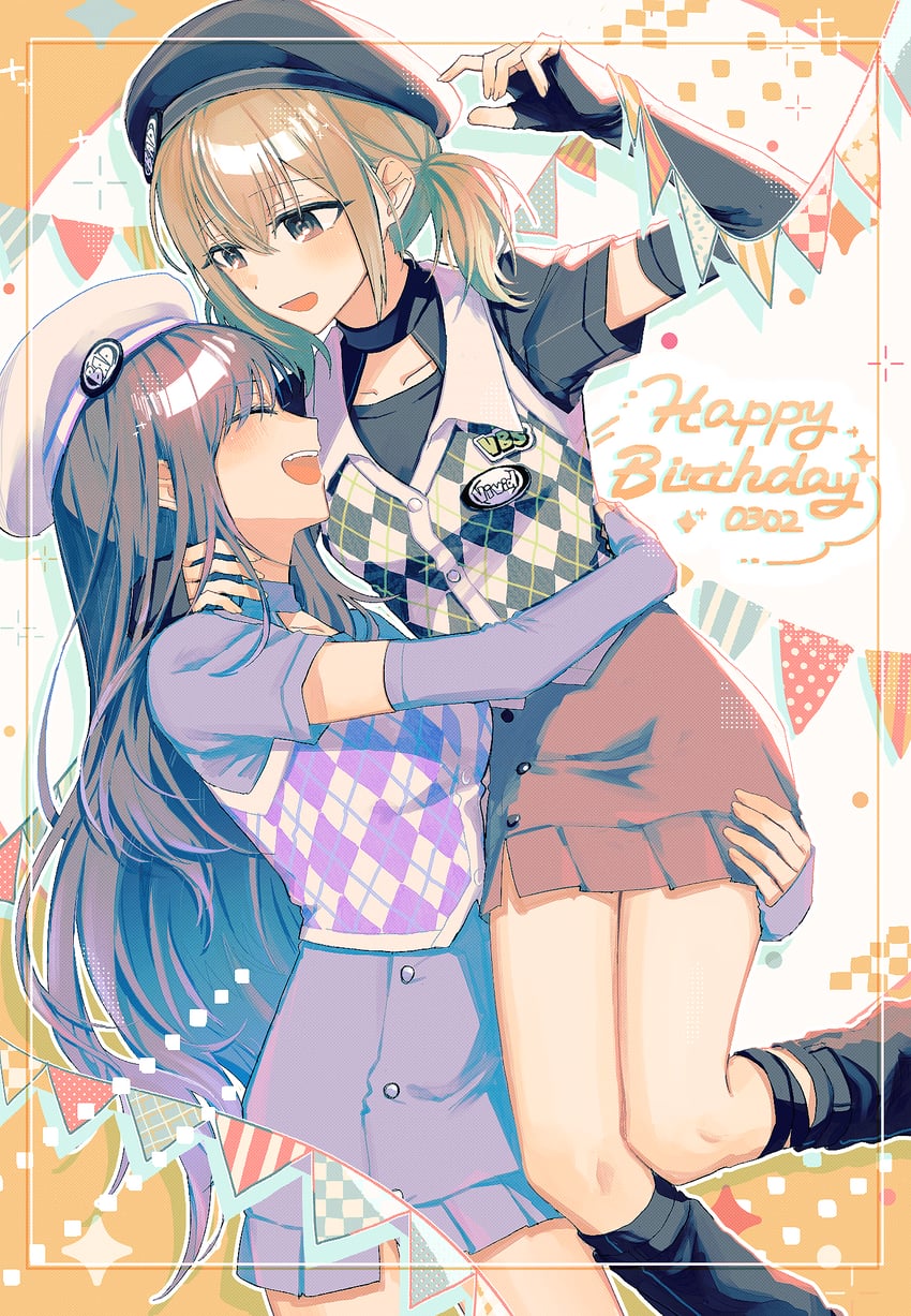 shiraishi an and azusawa kohane (project sekai) drawn by yngpeaceful