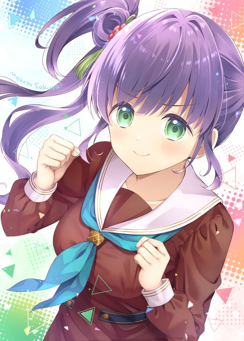 otomune kozue (love live! and 1 more) drawn by sakurai_makoto_(custom_size)