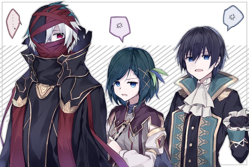 prometheus, hecate, and baron munchausen (grimms notes) drawn by iumi_urura