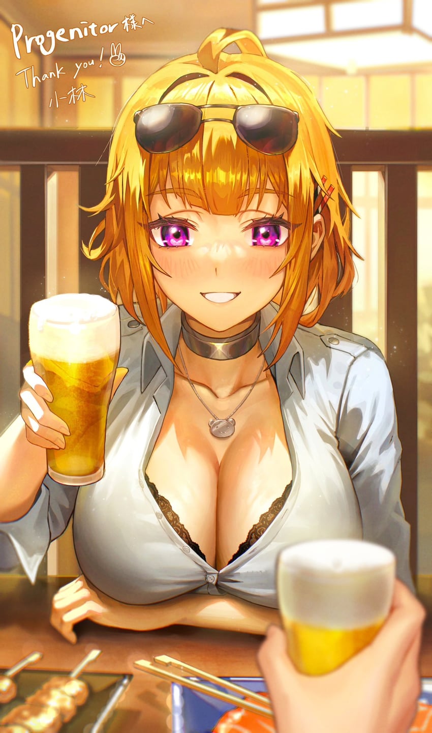 grizzly mkv (girls' frontline) drawn by kobayashi_(jna_x_rgh)