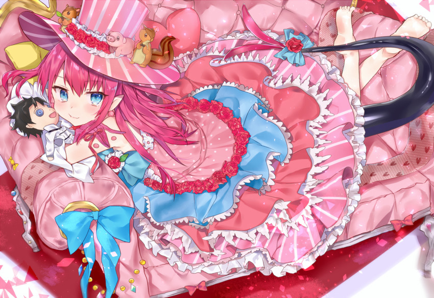 fujimaru ritsuka and elizabeth bathory (fate and 3 more) drawn by nana_kagura