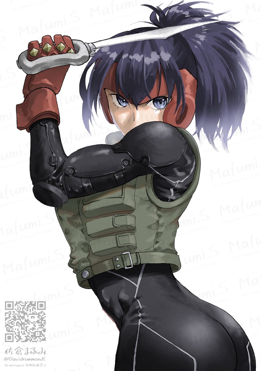 leona heidern (the king of fighters and 1 more) drawn by sakura_mafumi