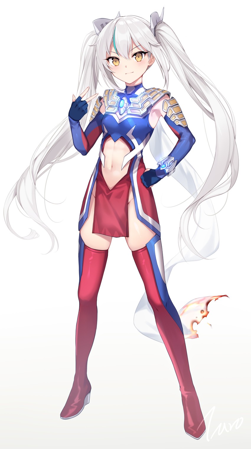 ultraman zero (ultra series and 1 more) drawn by taro_(ultrataro)