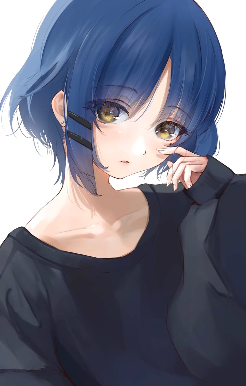 yamada ryo (bocchi the rock!) drawn by samu_(sam_deg369)