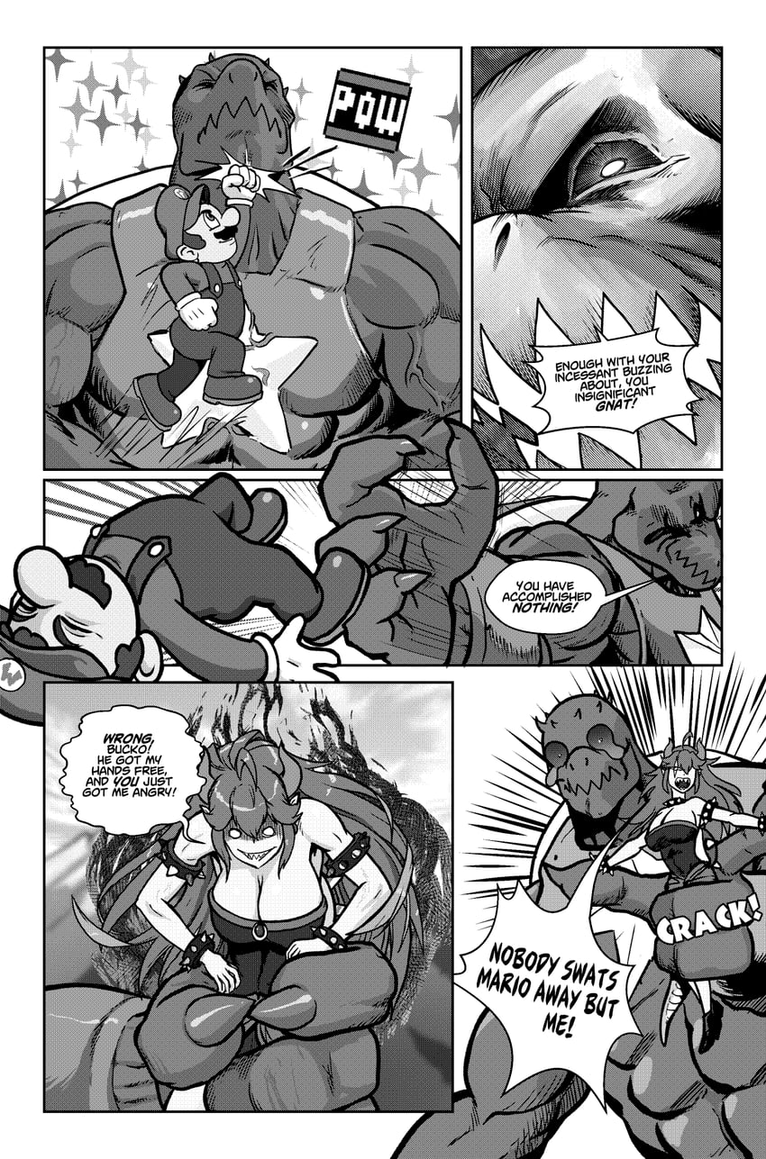 mario, bowsette, and jugem (mario and 1 more) drawn by tony_kuusisto