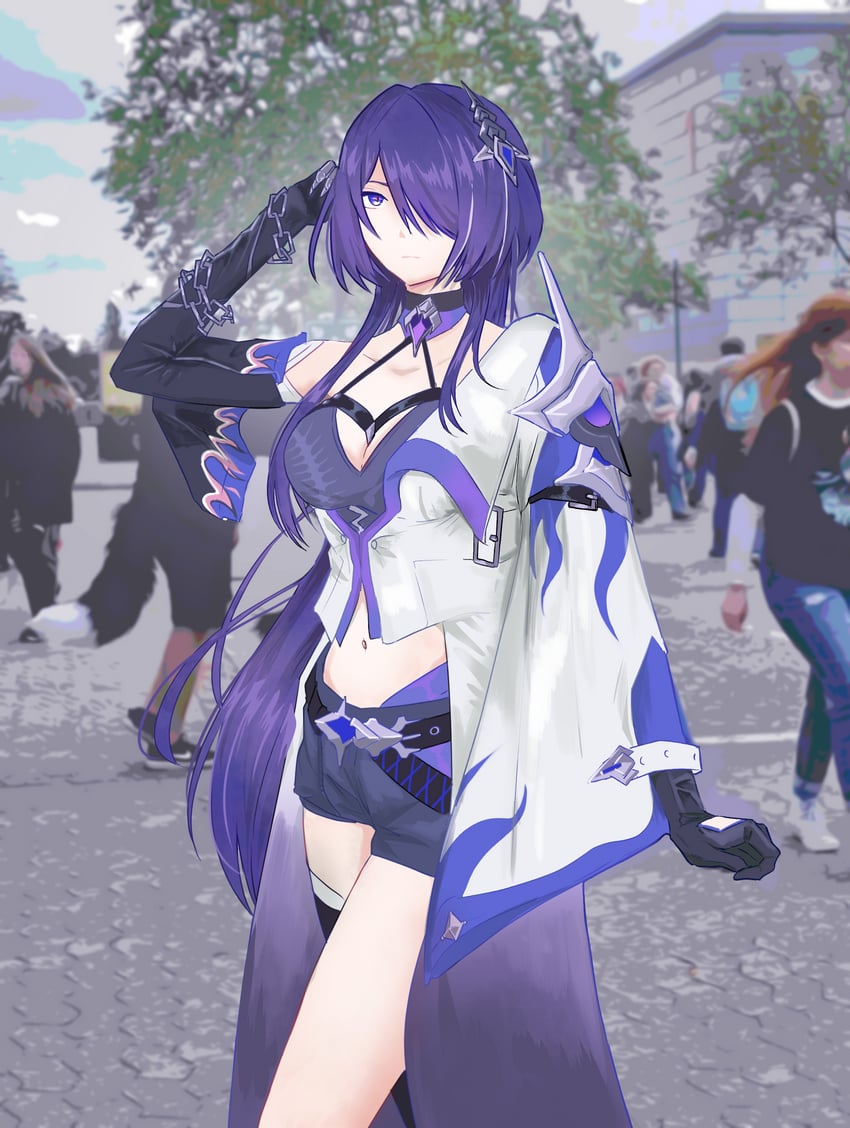 acheron (honkai and 1 more) drawn by nt_maki