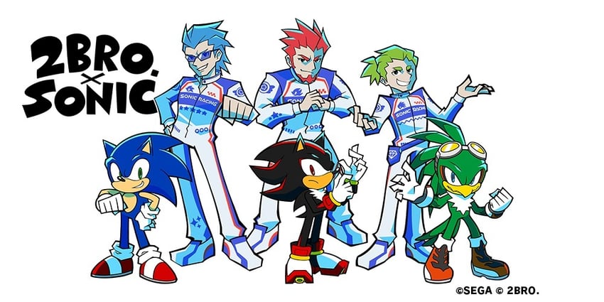 sonic the hedgehog, shadow the hedgehog, and jet the hawk (sonic and 2 more)