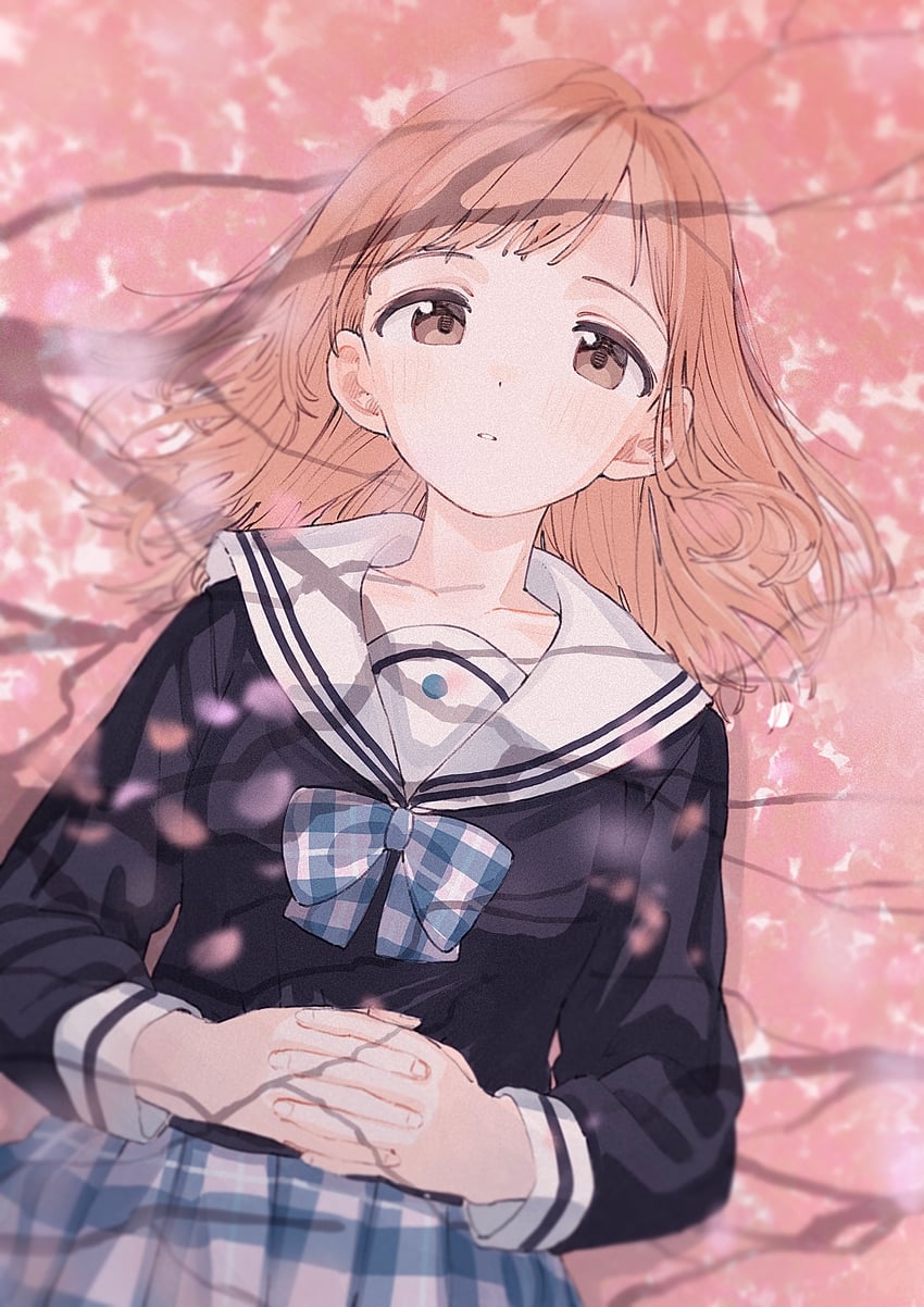 sakuragi mano (idolmaster and 1 more) drawn by tenoo12