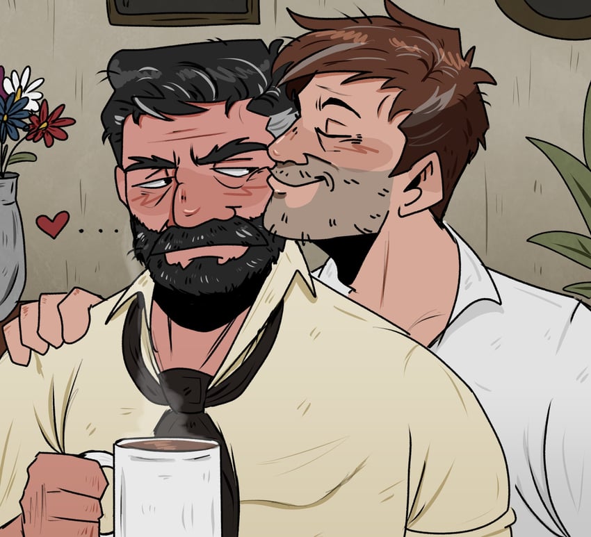 david eilander and dale vandermeer (rusty lake) drawn by callmegaith