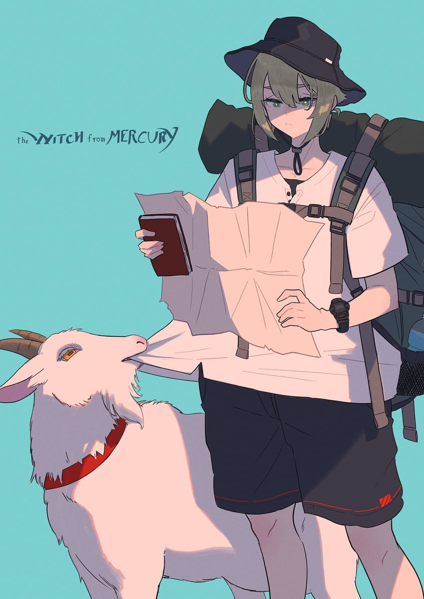 elan ceres (gundam and 1 more) drawn by medaka_(user_ucft3727)