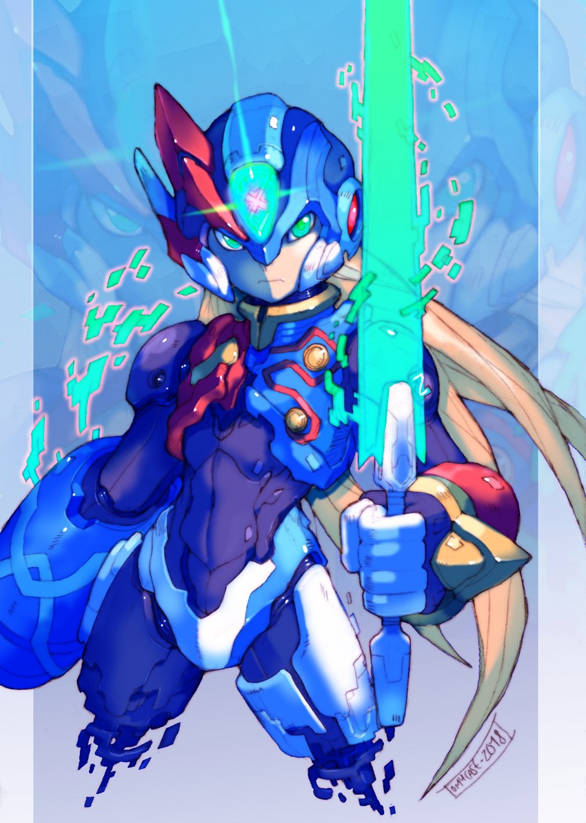 zero, x, and zero(z) (mega man and 1 more) drawn by tomycase