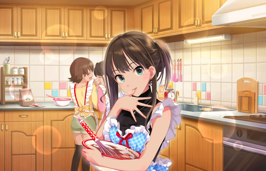shibuya rin, shimamura uzuki, and honda mio (idolmaster and 2 more)