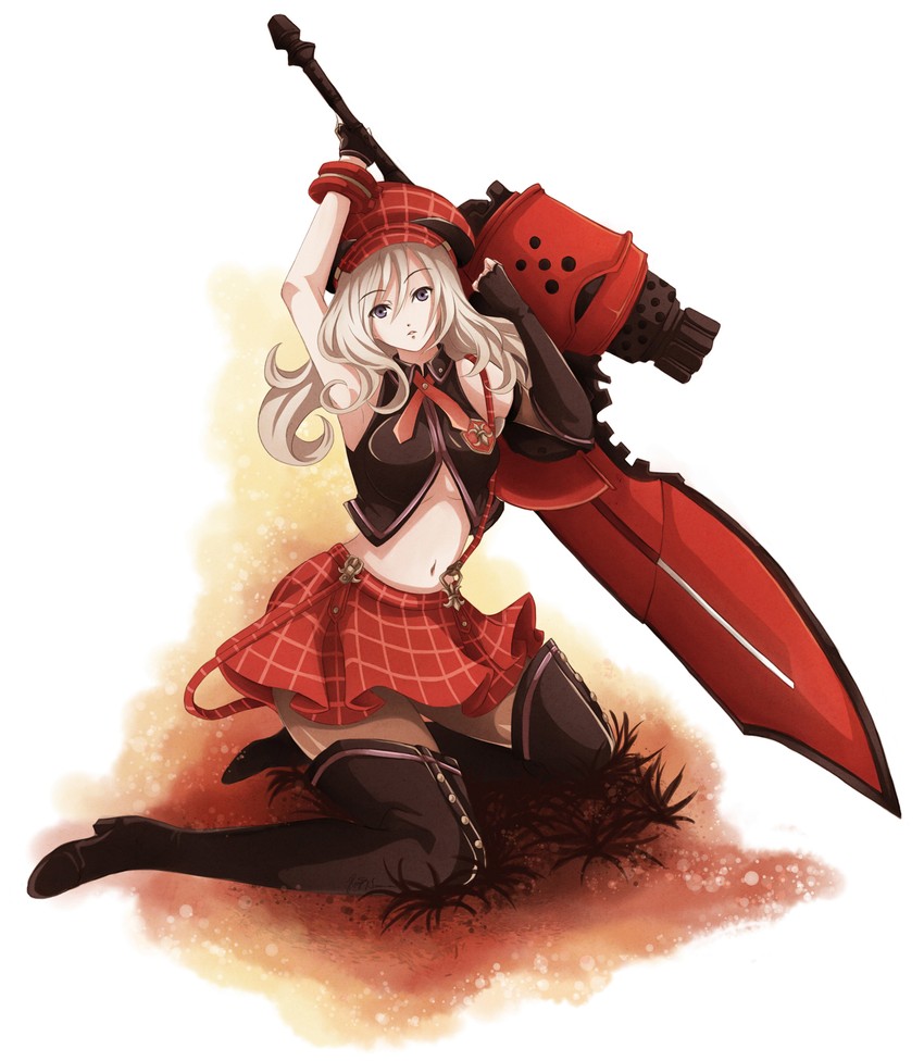 alisa ilinichina amiella (god eater and 1 more) drawn by hayashinomura