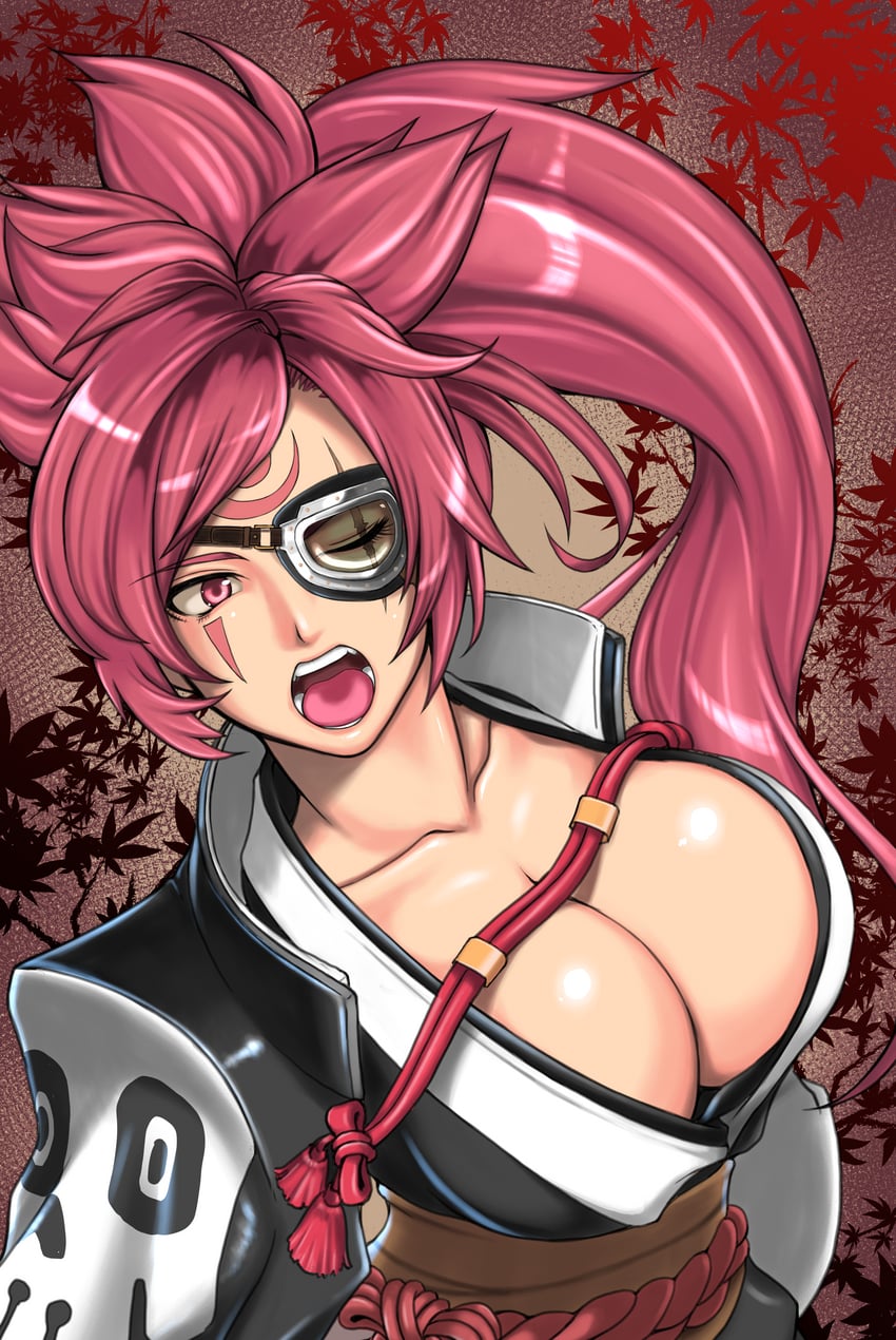 baiken (guilty gear and 1 more) drawn by pleasure-treasure
