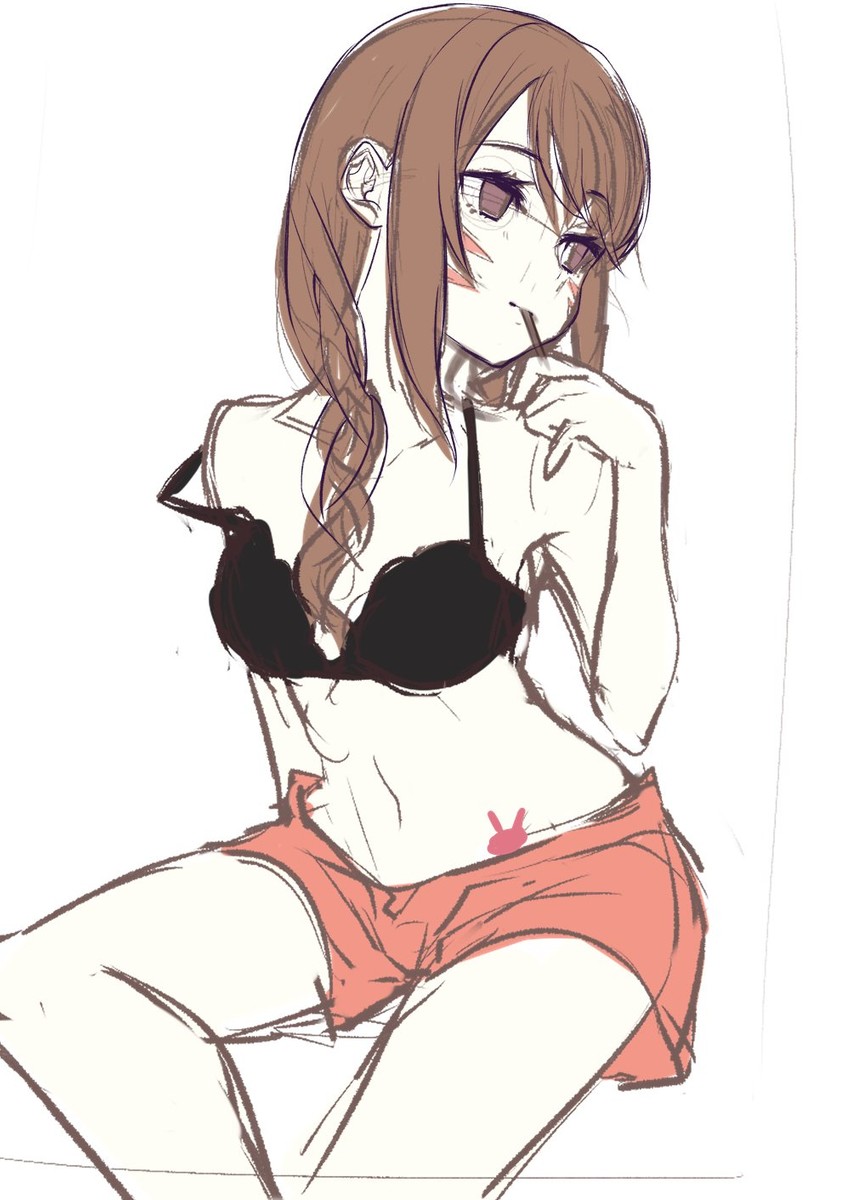 d.va (overwatch and 1 more) drawn by kawaii_rowa
