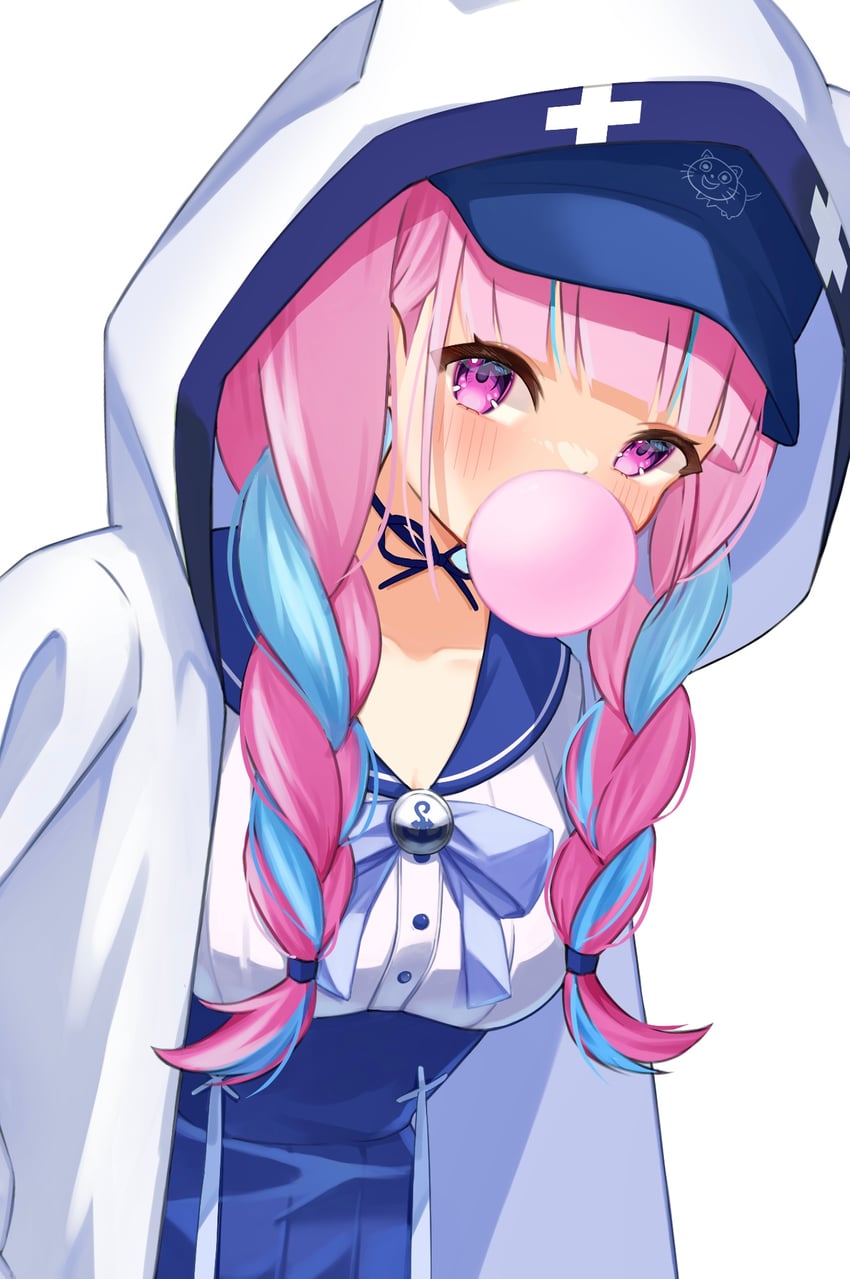 minato aqua (hololive) drawn by ai_(u_e_o_o)