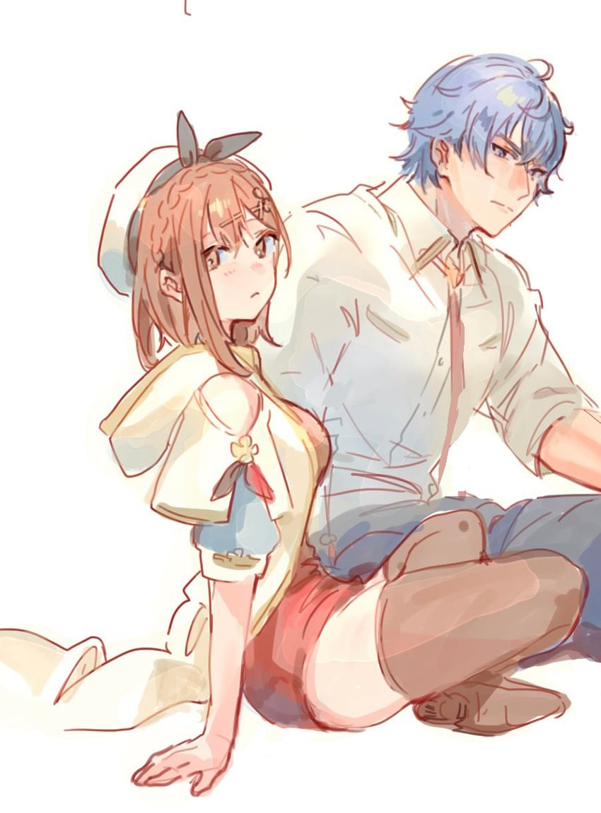 reisalin stout and bos brunnen (atelier and 1 more) drawn by le21day