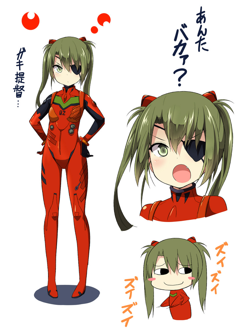souryuu asuka langley and zuikaku (kantai collection and 3 more) drawn by ukami