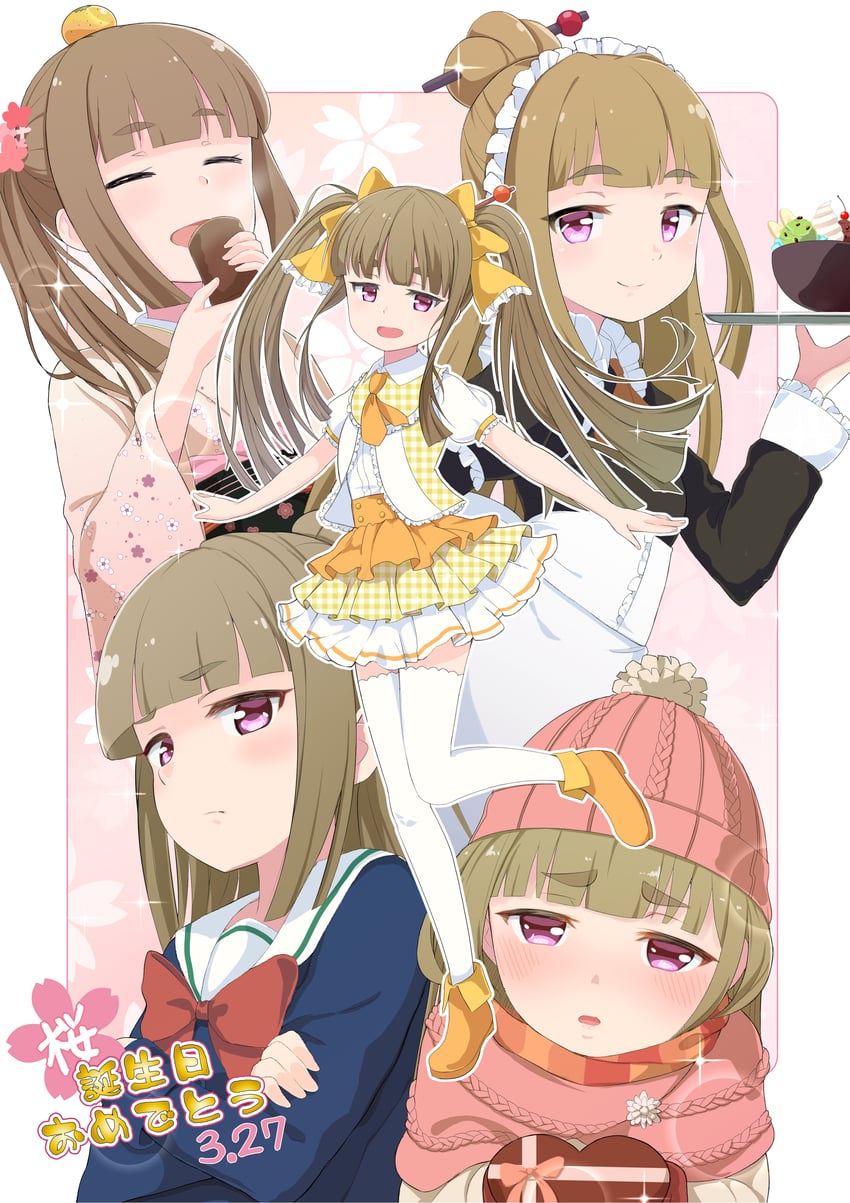 fujimiya sakura (battle girl high school) drawn by k@ito90p