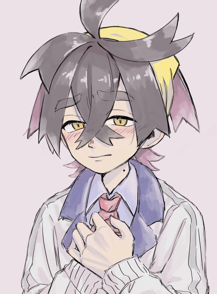 kieran (pokemon and 1 more) drawn by dean_(satori-fujioka)