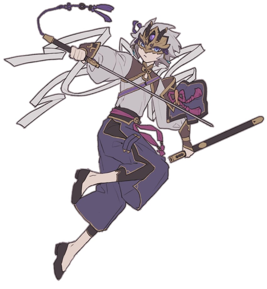 prince of lan ling (fate and 1 more) drawn by m_12170