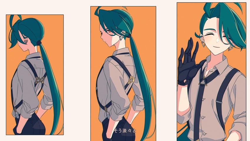 rika (pokemon and 3 more) drawn by miri_(cherryjelly)
