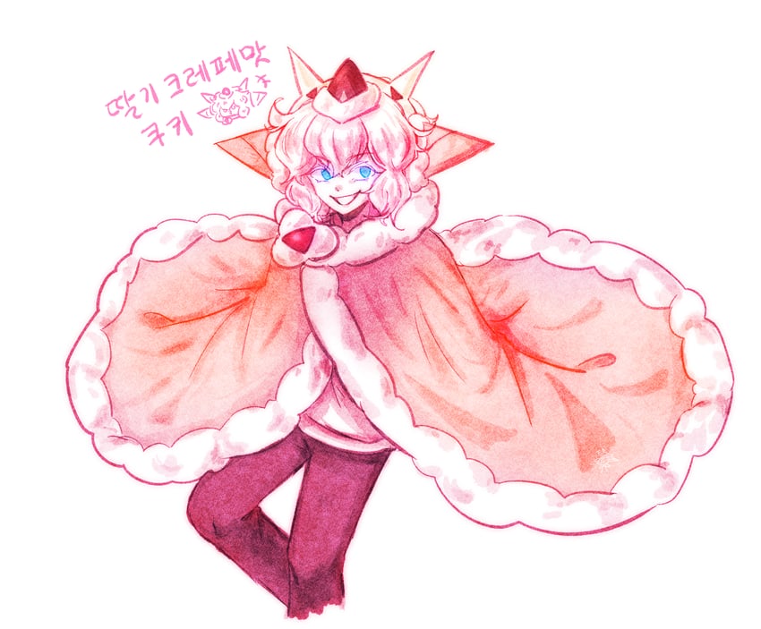 strawberry crepe cookie (cookie run and 1 more) drawn by pa_ng_hovkf9