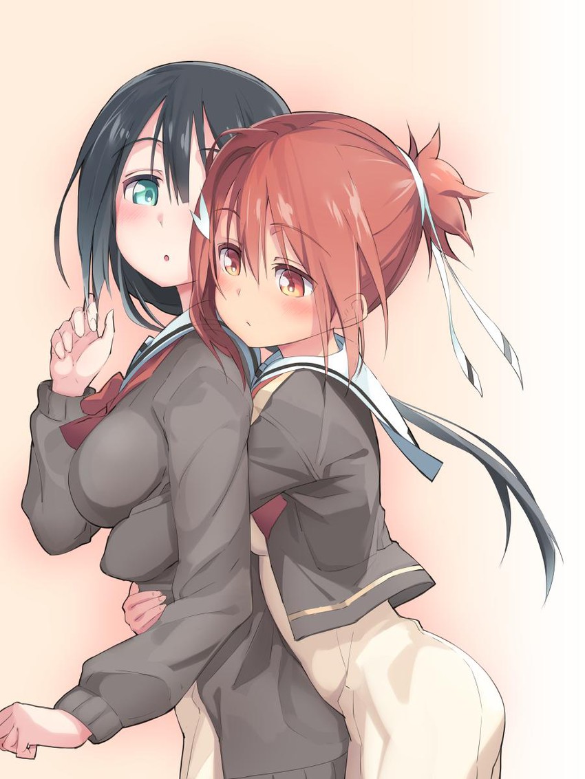 yuuki yuuna and tougou mimori (yuusha de aru and 1 more) drawn by michairu
