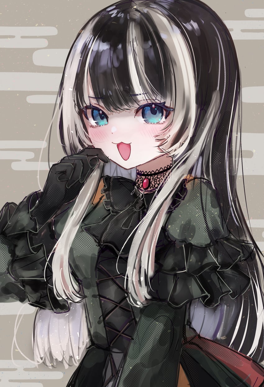 juufuutei raden (hololive and 1 more) drawn by h_raj_(pixiv_93311327)