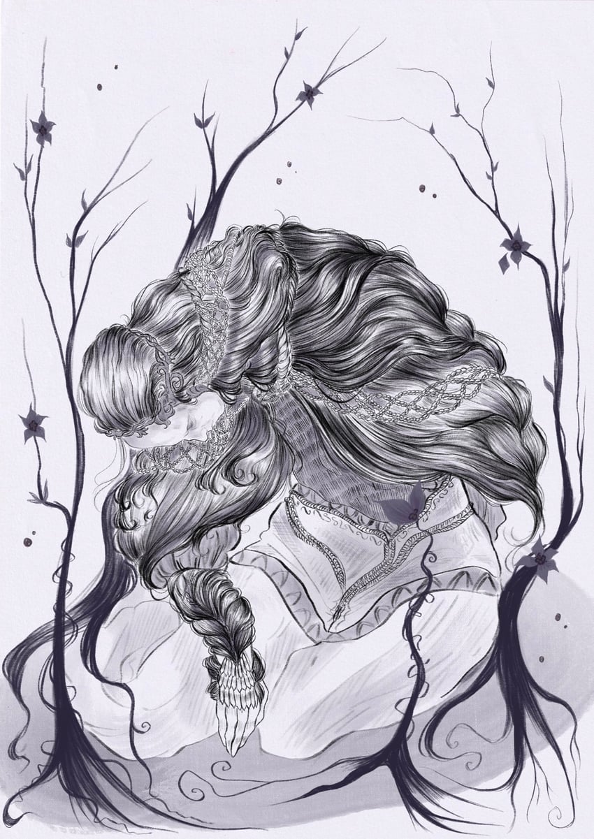 thiollier (elden ring and 1 more) drawn by th3caterpiller