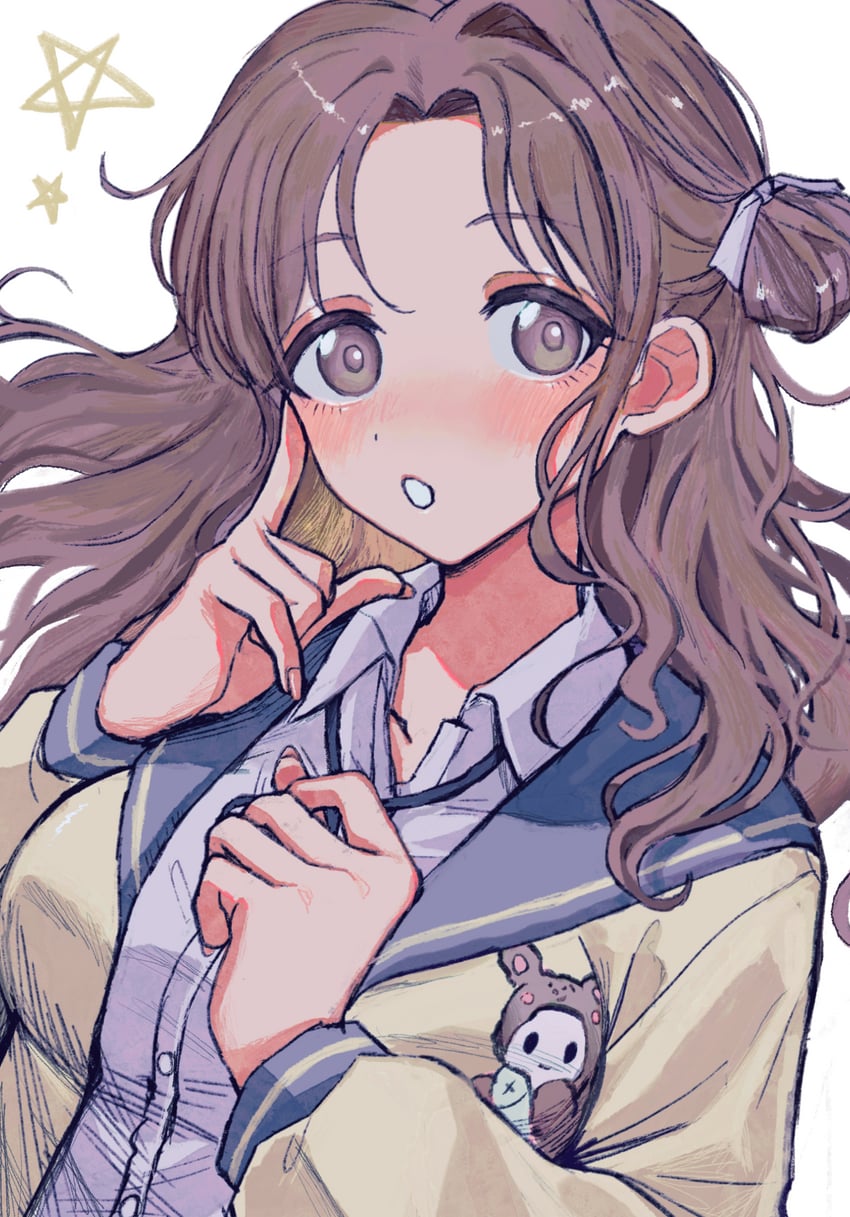 ichikawa hinana (idolmaster and 1 more) drawn by rebanira_kaisan