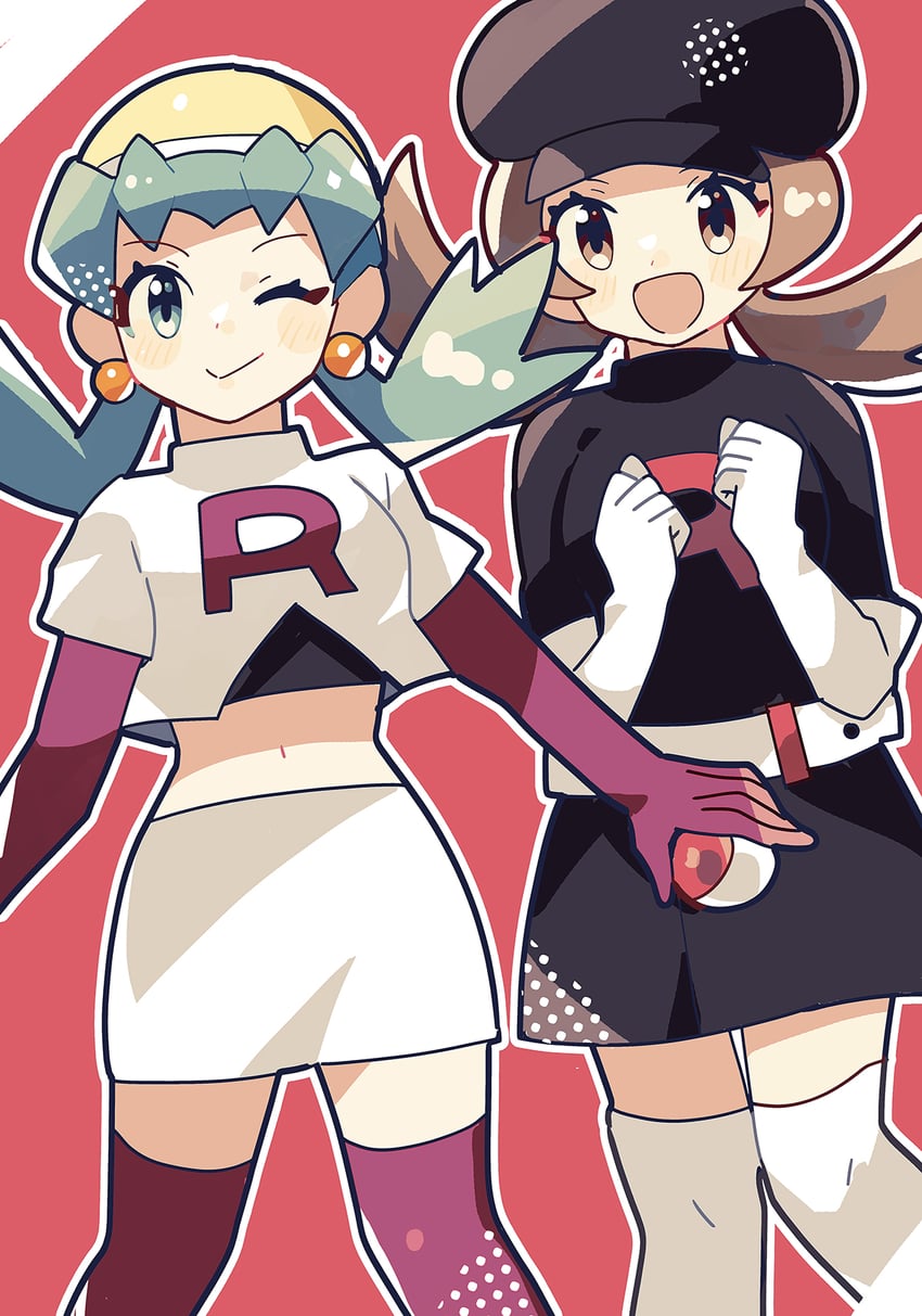 lyra and kris (pokemon and 2 more) drawn by anidler91