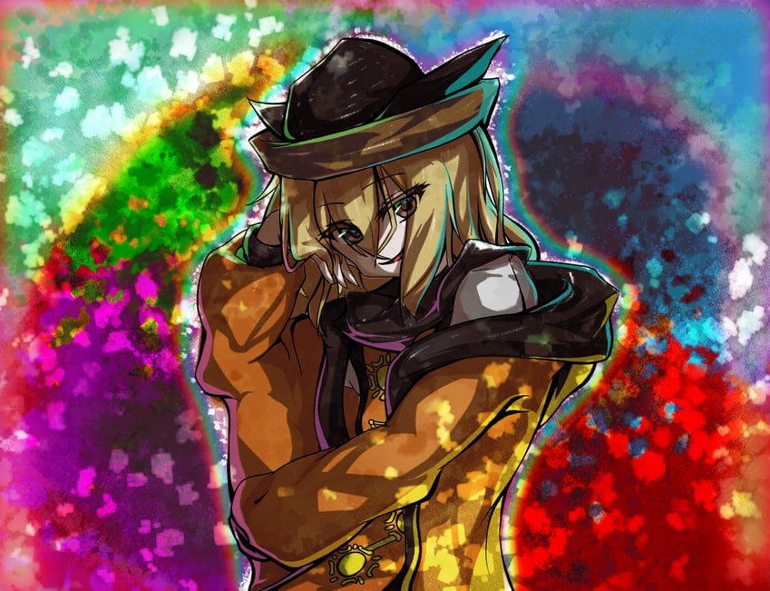 matara okina (touhou and 1 more) drawn by freeeeza