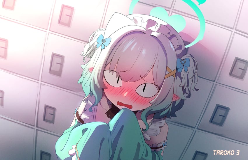 koharu and mint fantome (blue archive and 1 more) drawn by taroko3