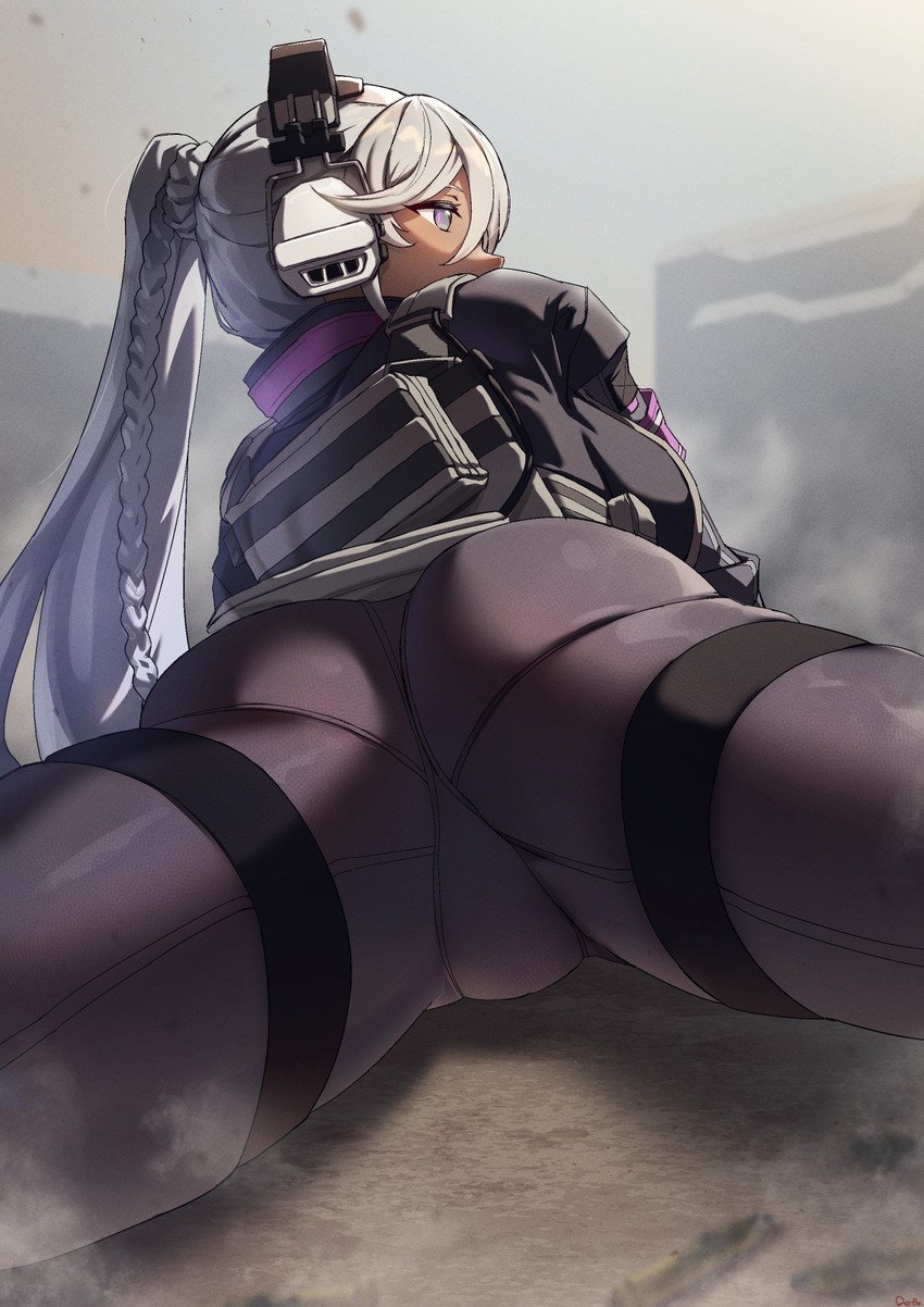 nemesis (girls' frontline and 1 more) drawn by kakikukeko556