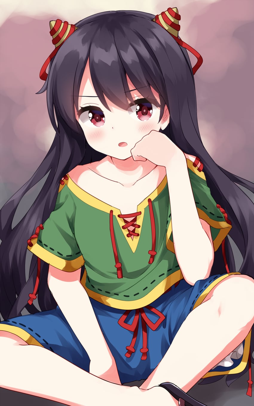 nippaku zanmu (touhou) drawn by ruu_(tksymkw)