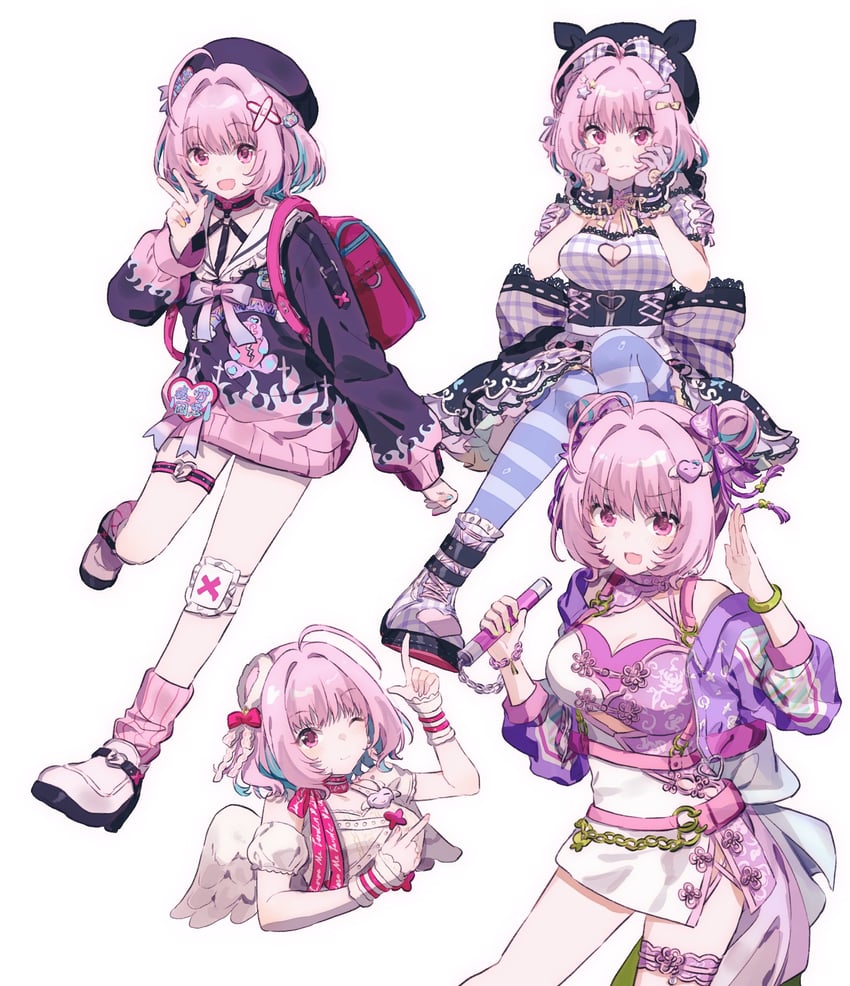 yumemi riamu (idolmaster and 2 more) drawn by migolu