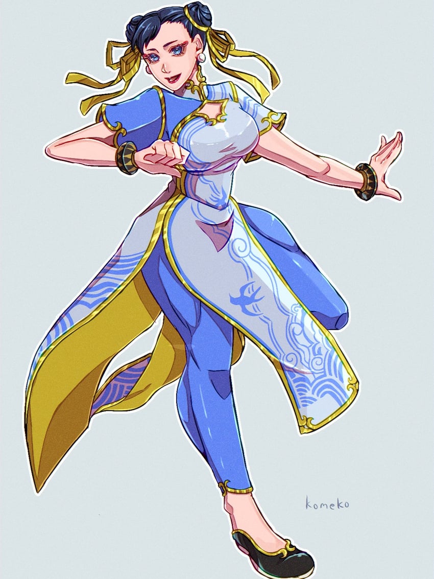 chun-li (street fighter and 1 more) drawn by strikek-lvvjm27