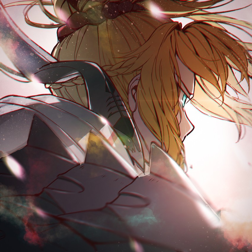 mordred (fate and 1 more) drawn by sylvia_(huajiuhuajiu)