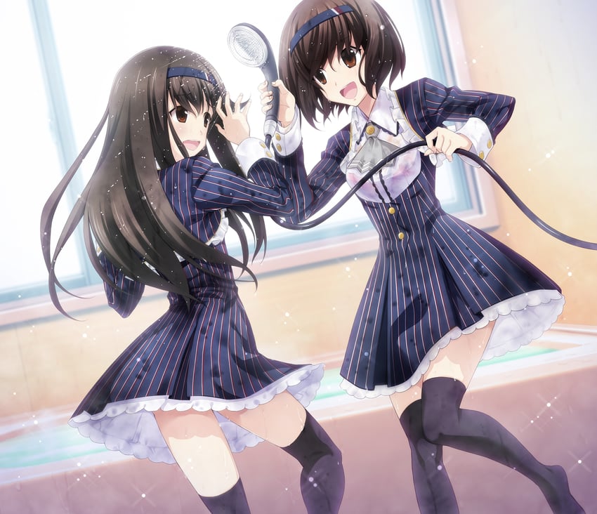 tachibana yui and tachibana yuuto (chaos;child and 1 more) drawn by sasaki_mutsumi