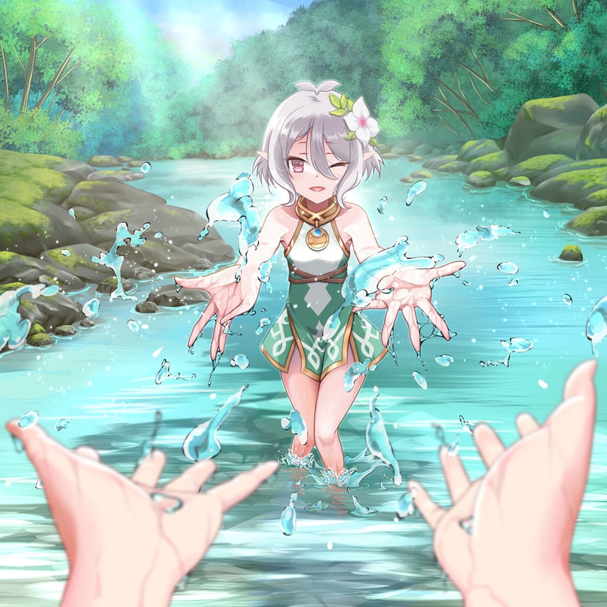 kokkoro (princess connect!) drawn by kokoiru