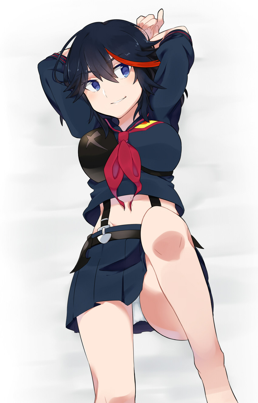 matoi ryuuko and senketsu (kill la kill) drawn by petagon