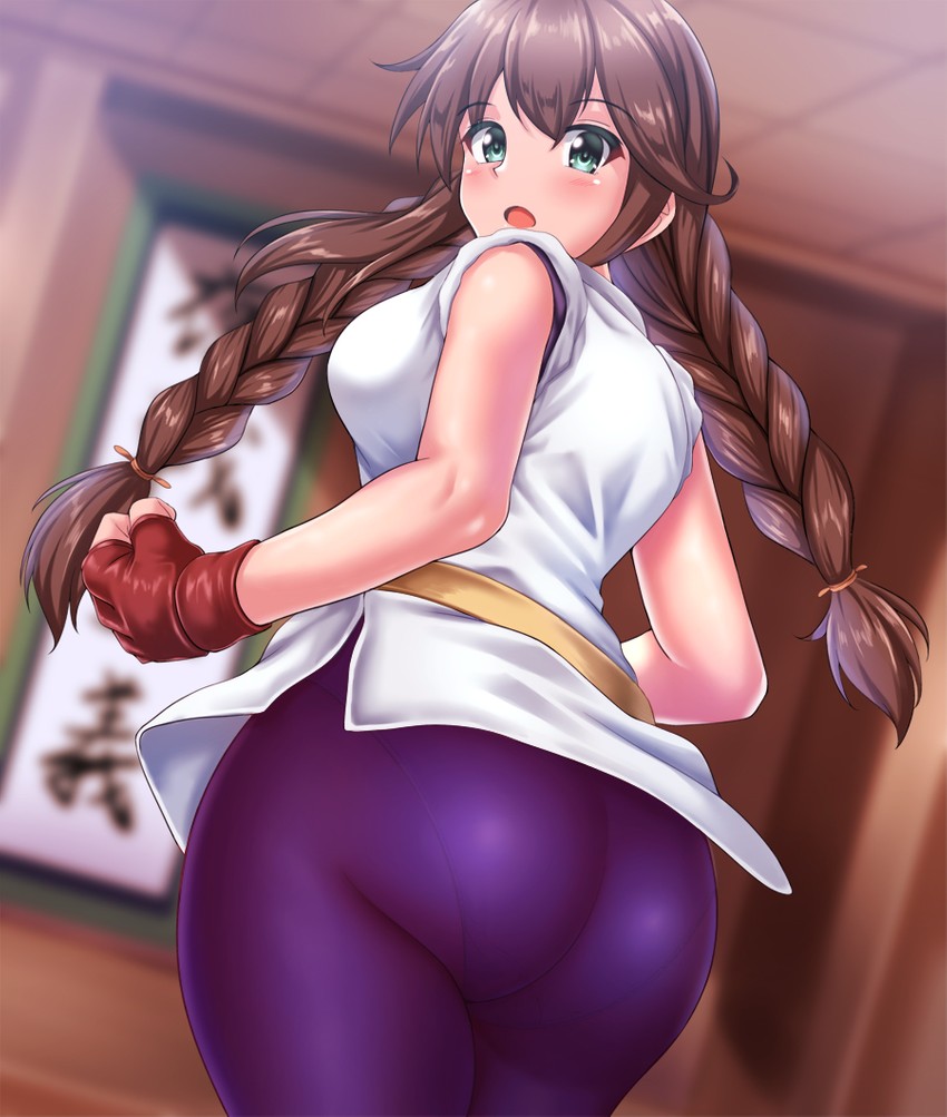 noshiro and yuri sakazaki (kantai collection and 2 more) drawn by zanntetu