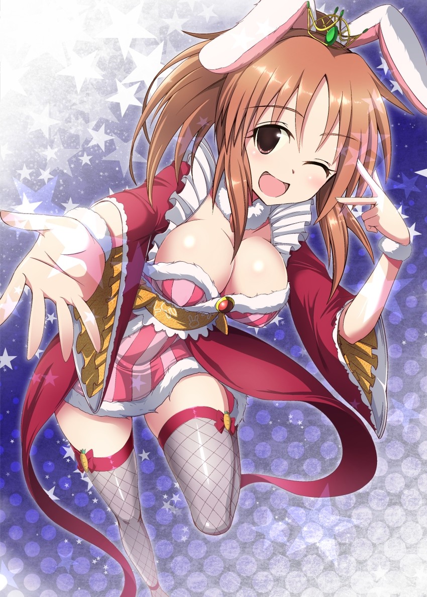 abe nana (idolmaster and 1 more) drawn by ment
