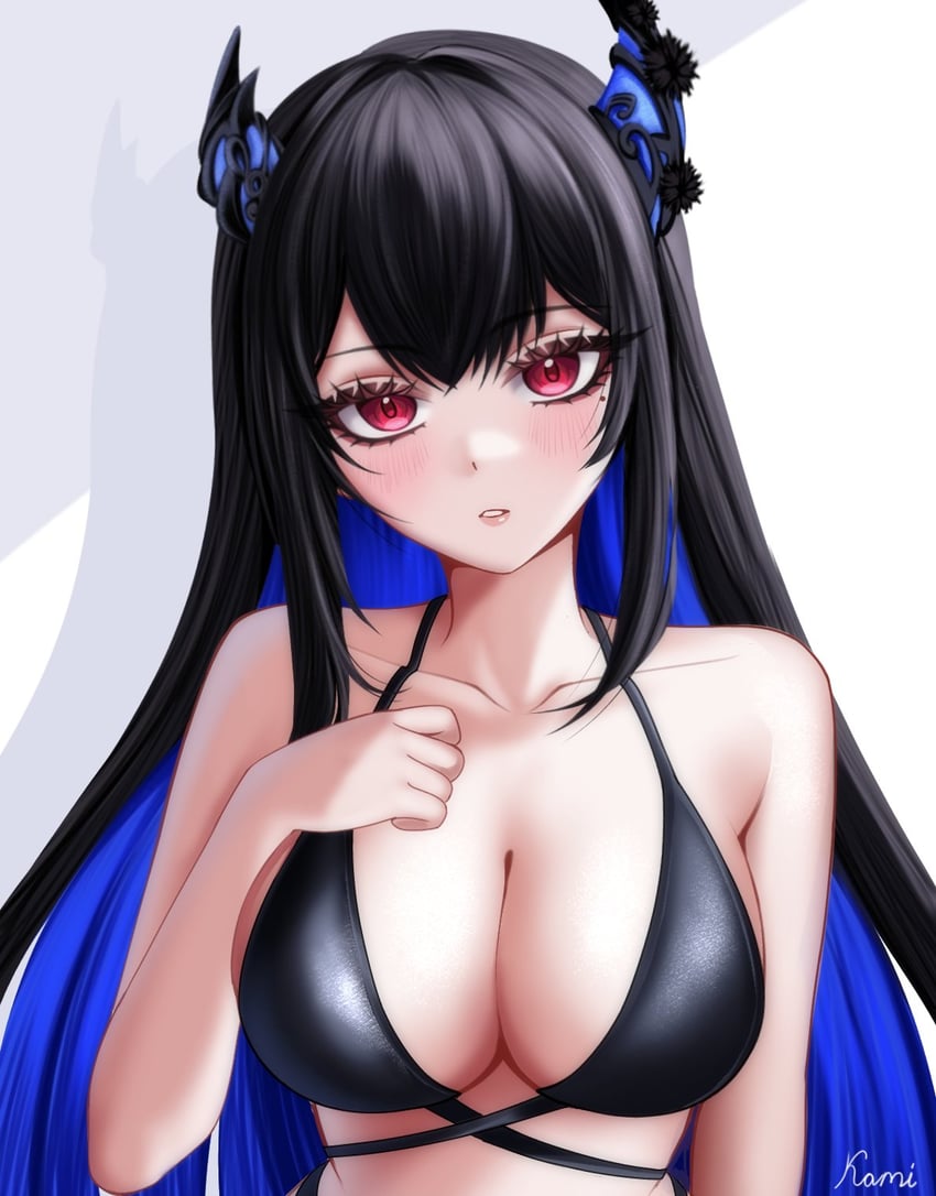 nerissa ravencroft (hololive and 1 more) drawn by kami_dot07075679