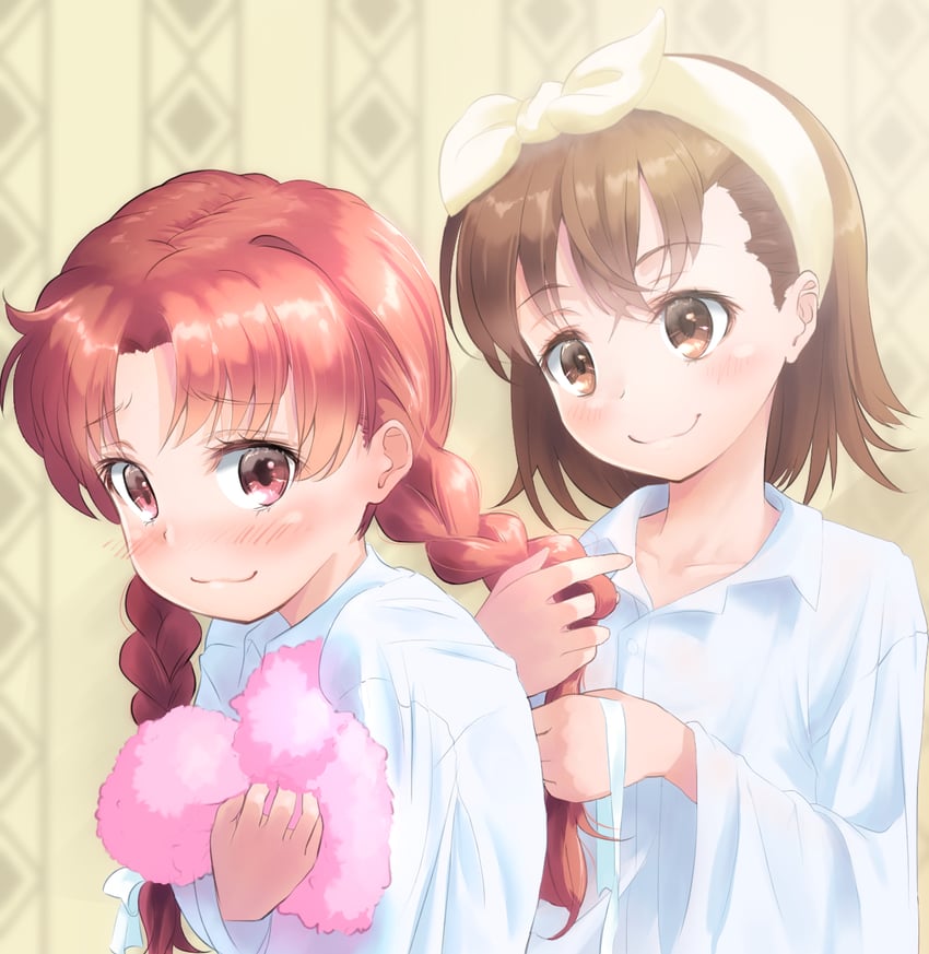 misaka mikoto and shirai kuroko (toaru majutsu no index and 1 more) drawn by yonabe