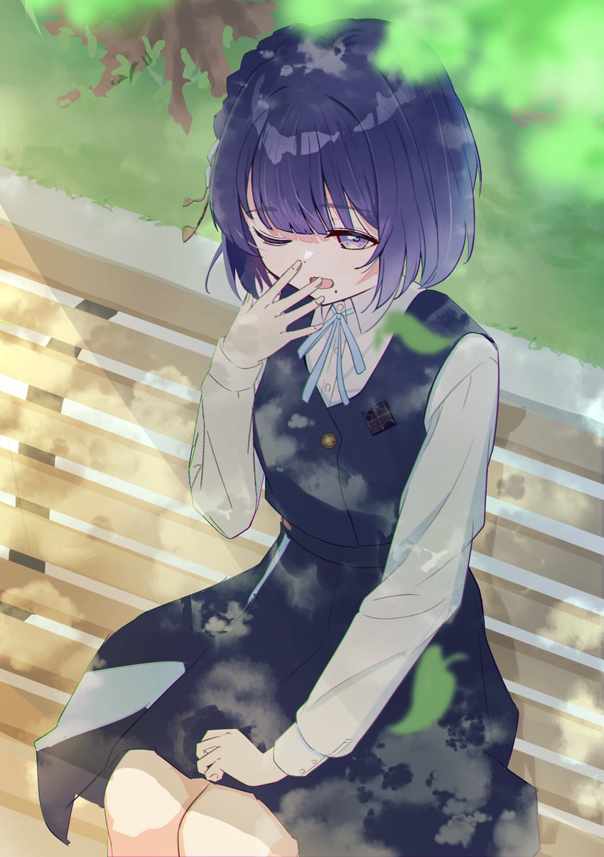 hataya misuzu (idolmaster and 1 more) drawn by to_mato