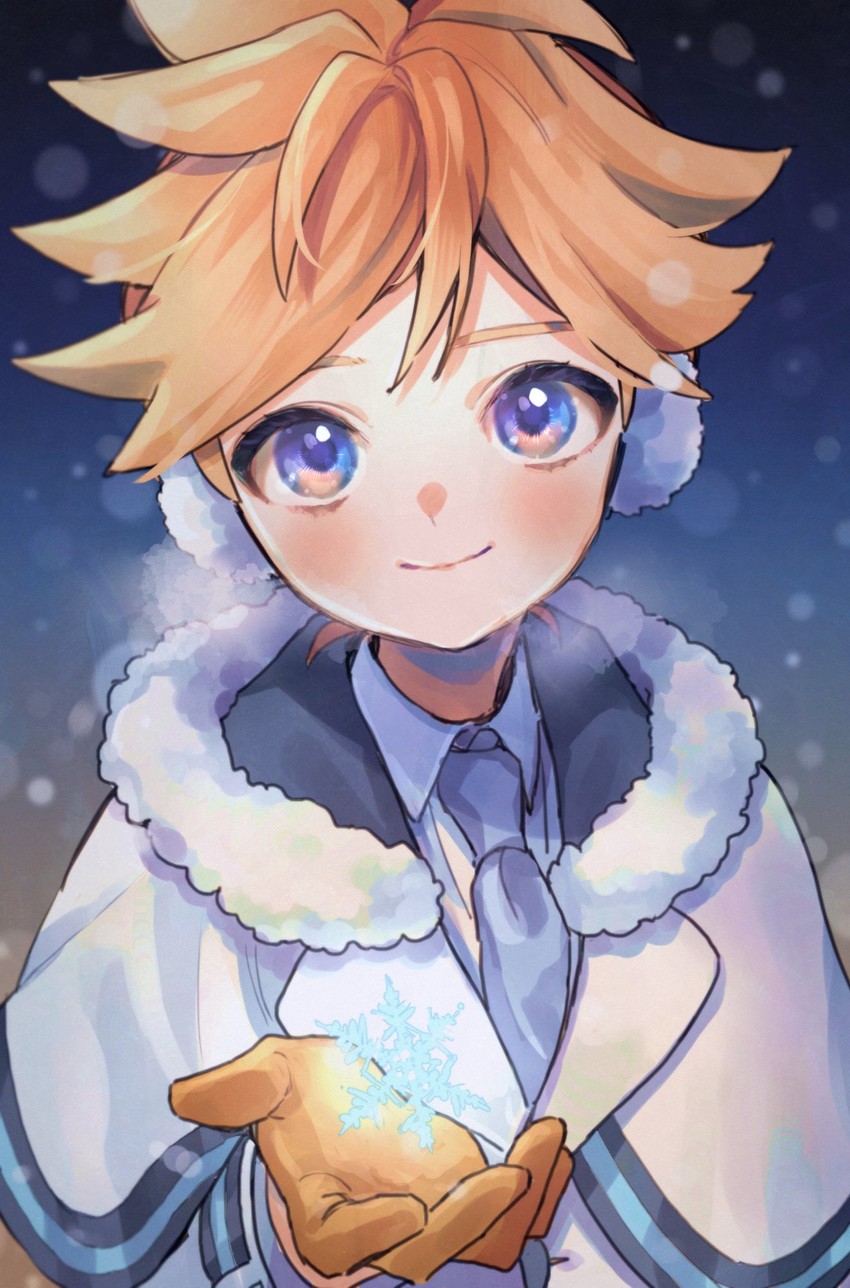 kagamine len (vocaloid and 1 more) drawn by kouhara_yuyu