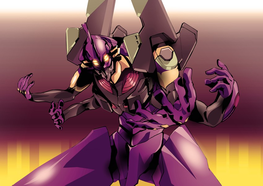eva 13 (neon genesis evangelion and 2 more) drawn by daison
