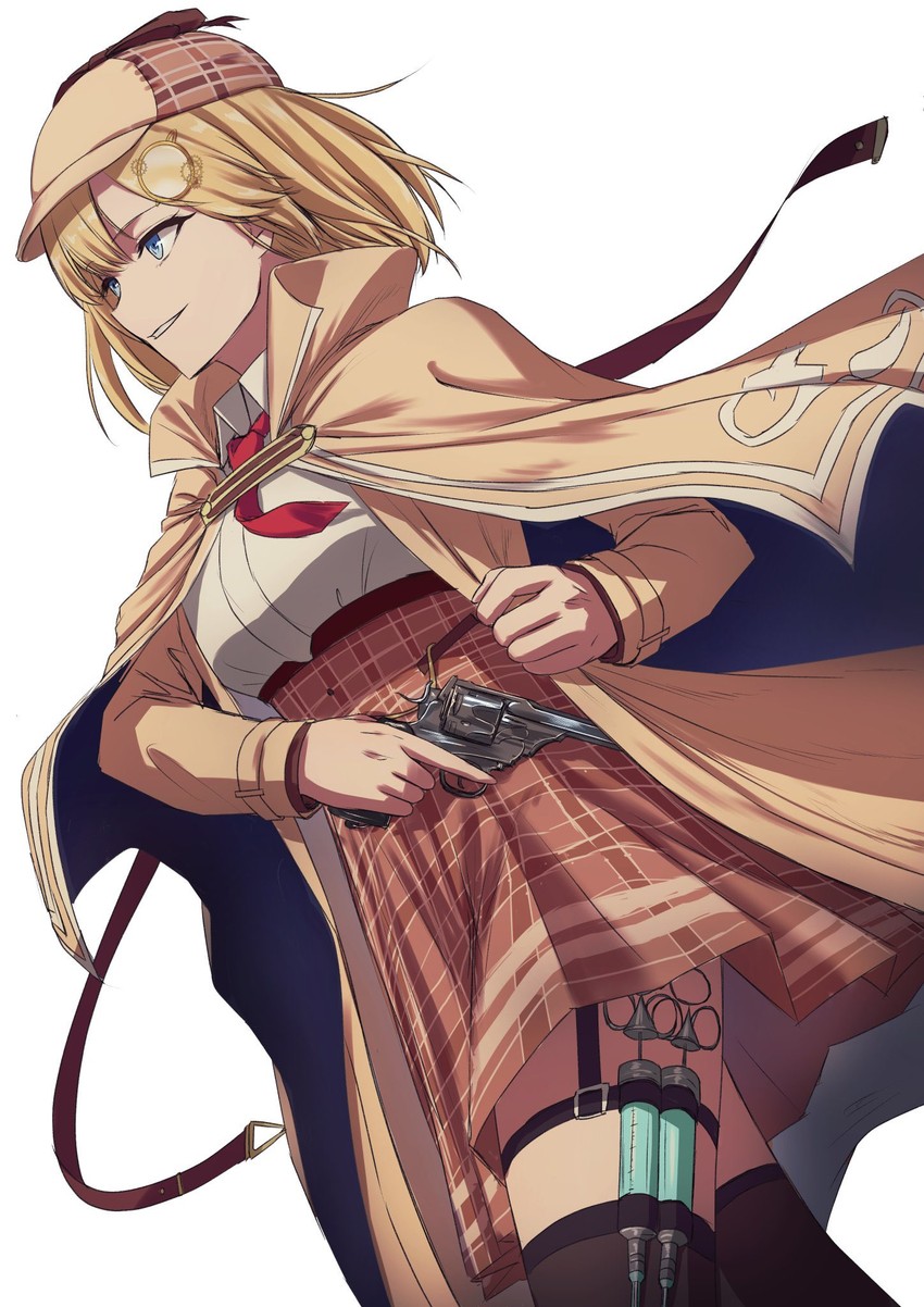 watson amelia (hololive and 1 more) drawn by weizen